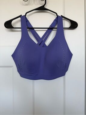 lululemon athletica Lavender Strappy Cross-Back Sports Bra